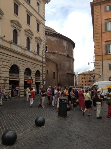Pantheon from behind