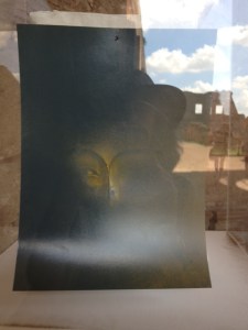 Francesco Barocco, 'Untitled" (one of 4), clay sculpture, spray paint, on photographic base, 2010