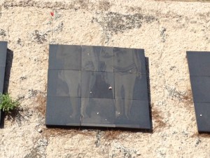 Antonio Biasiucci, "Ex Voto", 2007-2013, digital print on fired terracotta (detail)