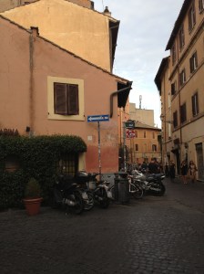 La Fornarina's house in Trastavere