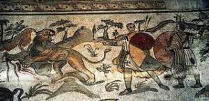 Ambulatory of the Big Game Hunt, Villa Romana del Casale