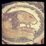 Peristyle mosaic, Villa Romana del Casale