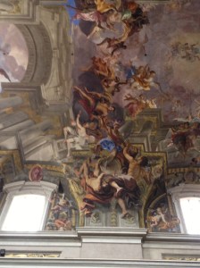 Detail Pozzo ceiling