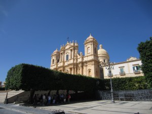 Noto Cathedral rebuilt in 1695 and then again after 1996
