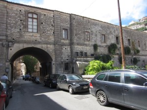 Elementary school above the arch
