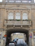 One of the streets exiting the piazza del Duomo, Ragusa Ibla