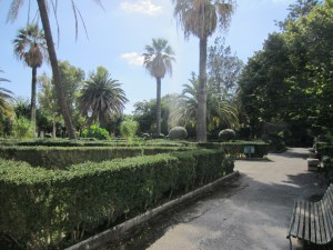 Ragusa Ibla city park