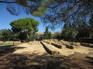Public area in front of Temple of Olympian Zeus