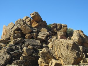 Rubble, Temple of Olympian Zeus