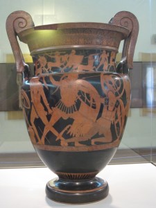 Large krater vase from Gela