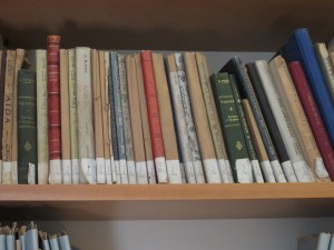 Library in Bellini Museum, Bellini's personal collection of sheet music