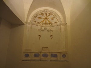 Family chapel from movie set, "The Leopard"