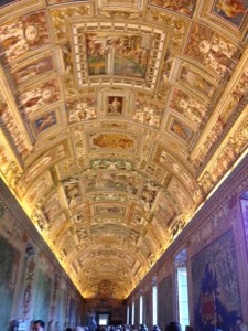 Gallery of Maps, wall frescoes, painted ceiling, 1580