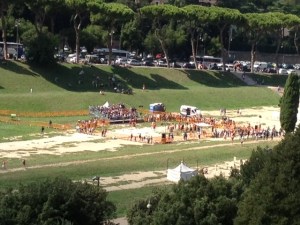 Circus Maximus in use for some athletic event