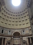 Interior of Pantheon with view of oculus