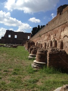 Palatine Stadium of Domition looking east