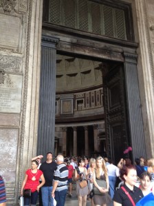 Entering the Pantheon