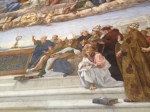 Detail, "Disputation", Raphael