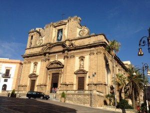 Cathedral, Sciacca, rebuilt in 1656 retaining Norman style