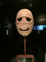 Found in the Judean Hills, mouth appears to be smiling but the forehead is furrowed.  