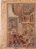 Manuscript telling the story of the Queen of Sheba from Iran, mid 19th century