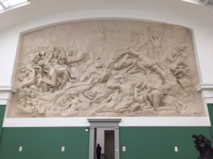 "Human Passions", Jef Lambeaux, 1877, was controversial about the way figures were portrayed and commission not accepted. Plaster cast ended up in the museum.