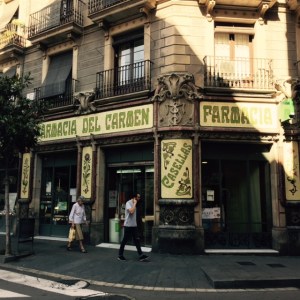 The Art Nouveau style that you see everywhere.