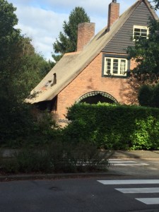 Back in Bussum we walked past a private home that still has a thatched roof.  Must be expensive to replace but so beautiful.