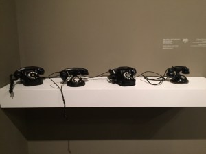 Janet Cardiff and George Bures Miller, Installation: telephones and audio recordings