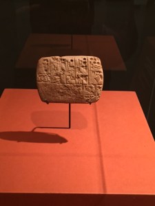 Law: Administrative account inscribed with cuneiform, ca. 3000 BCE