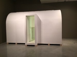 Absalon, "Cell No. 1", 1964, wood, white waterproof paint