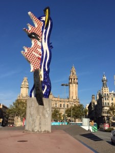 Roy Lichtenstein, "The Head of Barcelona", 1991