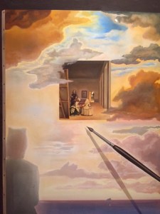 Dali's full blown reinterpretation of "Las Meninas"