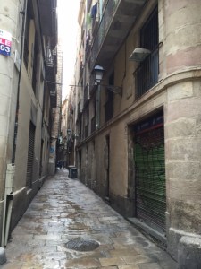 We are inside the area that would have been the Jewish quarter. The streets are the narrowest in the city, only wide enough for a cart and horse to fit. When a community is confined they make the most of the space they have.