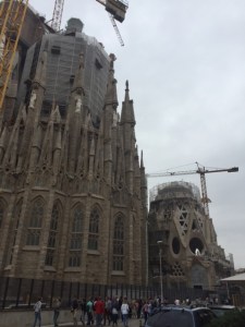 The base of a new tower that will be added to a make a total of 12 towers.