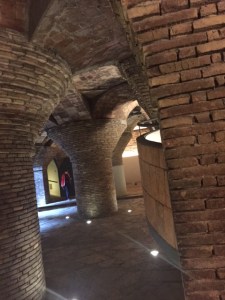 Even the stables below the entry have beautiful forms though totally functional.