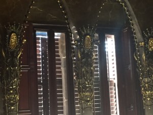 More parabola shapes for the window frames.