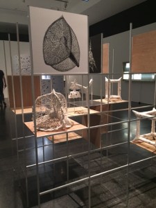 I was very happy to see the work of Richard Hamilton.  One doesn't see a lot of this important artist's work.  If you are in the Modern Art class you will find an example of his work in Pop Art where he is often classified.  In the 1960s, Hamilton was the central focus of an exhibit entities "Growth and Form" where artists explored the concept of the exhibit space as a work of art itself and that nature itself had an aesthetic of its own.  It was particularly great to see this after seeing so much of Gaudi's interest in natural forms.