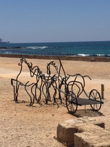 Chariot races held in the most amazing setting.