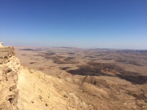 Israeli astronaut Ilan Ramon who was killed in the shuttle disaster in 2003. He took the name Ramon because of this landscape, as it reminded him of what it must look like on the moon.