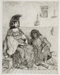 jewishwomantangiersetching1833